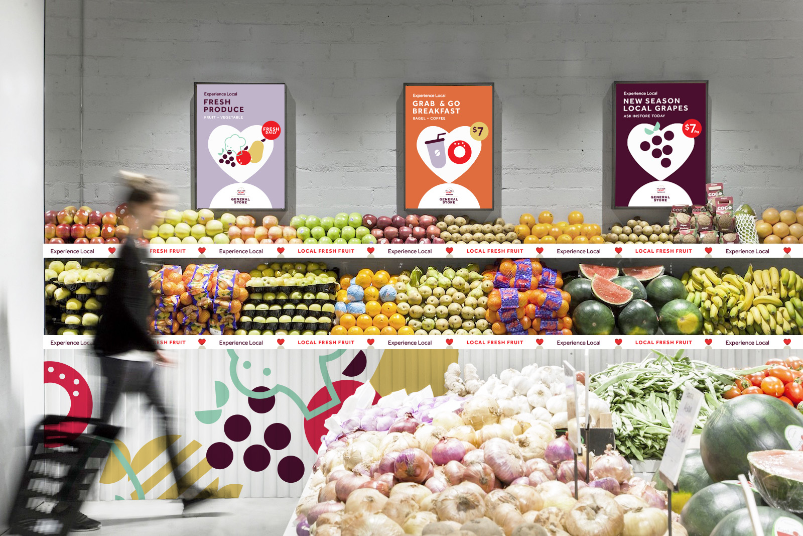 mockup of Ballandean general store with new brand identity and positioning designed by brand strategy advisors DAIS