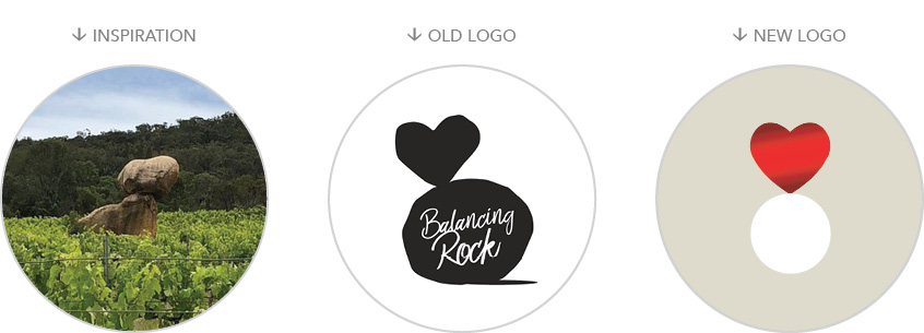 inspiration for identity for new brand Balancing Heart by Brisbane Brand Agency DAIS